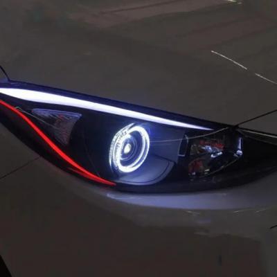 Độ mí led chạy xe MAZDA 3 2017 kiểu AUDI